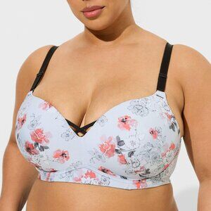 Dream Wire-Free Push-Up Bra, Torrid, 42DDD